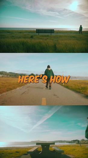 How to stack horizontal videos into vertical 🤌🏽 #filmtipsandtricks #filmtutorial #filmtok #lacapture