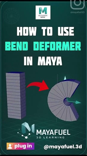 This Maya Deformer Can Bend Any Model 🤯