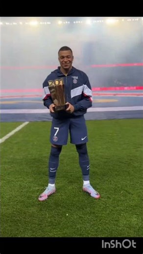kylian Mbappe presents awards in Madrid and Paris #kylianmbappe #psg #madrid #goldenboot