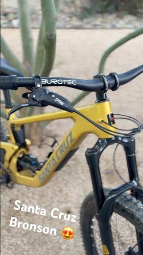 The Santa Cruz Bronson 😍#santacruzbicycles #mtb