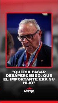 Joan Gaspart, former FC Barcelona president, remembers Jorge Messi
