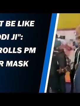 "Don't Be Like Modi Ji": AAP Trolls PM Over Mask