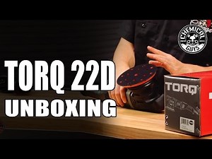 TORQ22D Random Orbital Polisher Unboxing - Chemical Guys Detailing