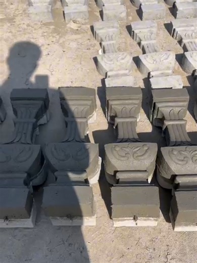 Crafting Beautiful Cement Pillars in Construction