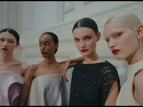 "When among women": Antonio Grimaldi's Alta Moda Spring–Summer 2026 collection