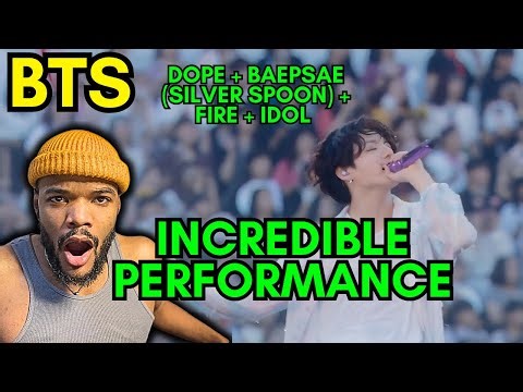 BTS - Dope + Baepsae (Silver Spoon) + Fire + Idol - Live Performance