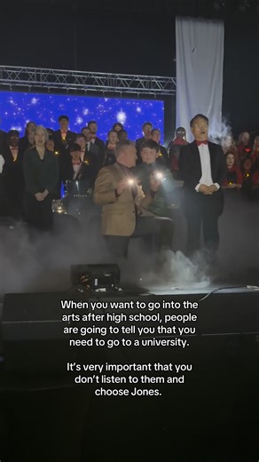 9.5K views · 126 reactions | Last night’s Christmas with the Arts reminded us how strong and inspiring our Fine Arts program truly is.  Our students showcased their skills with confidence and heart. If you’re dreaming of a career in the arts, Jones College is the perfect place to begin.  #Allroadsleadtojones #ClawsOut | Jones College | Facebook