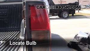 Rear Turn Signal Replacement on a 2001 Nissan Frontier SC 3.3L V6 Supercharged Extended Cab Pickup (2 Door)