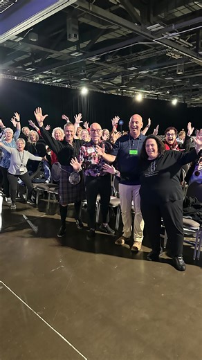 It’s Chorus Finals Day at #SweetAdelinesColumbus! 🎶 Here are the first to arrive at the arena—excitement is in the air! Chorus Finals begin at 11:30 a.m. EDT. Follow along on the webcast and let us know where you’re watching from! Share your watch party pics with us in the comments! 📸🎉 | Sweet Adelines International