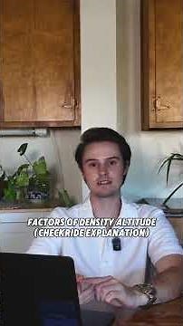 Density Altitude Explained: Private Pilot Checkride Study