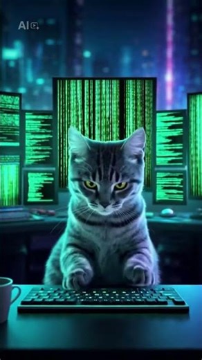 💻 The Hacker Cat