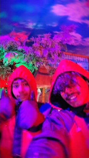 Enjoy at snow fantasy #shorts #shortsfeed #snowfall #vibes ￼