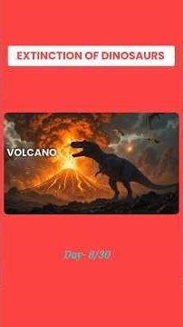 How Dinosaurs Became Extinct?