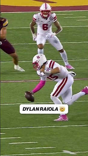 How did Dylan Raiola do this?? 😲 #cfb #nebraska #dylanraiola