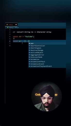 Convert String to Character Array in C++ | Simple Logic #shorts #shortsfeed