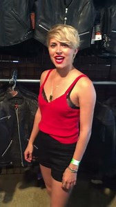 QUEEN OF DIAMONDS LADIES QUILTED LEATHER JACKET - 13115