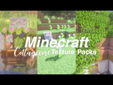 🌷 ☁️ Must Try CottageCore Texture Packs for Minecraft (Resource Packs, GUI Packs, and more)