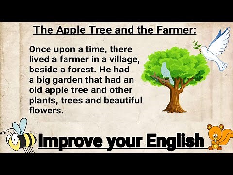short English story | moral story | short story | The apple tree and the farmer