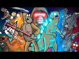 GODZILLA vs MONKEY (COMPLETE 1st SEASON- Episodes 1-17)