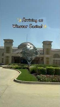 The sights and sounds of arriving at Winstar in OK! 🎰✨ #casino #winstar #minivlog #pov #fyp
