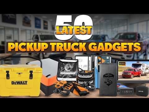 50 Latest Pickup Truck Gadgets on Amazon You Should Buy