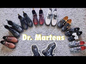 我的马丁靴合集｜Dr. Martens Collection｜Jadon Mary Jane 1460 1461 etc.