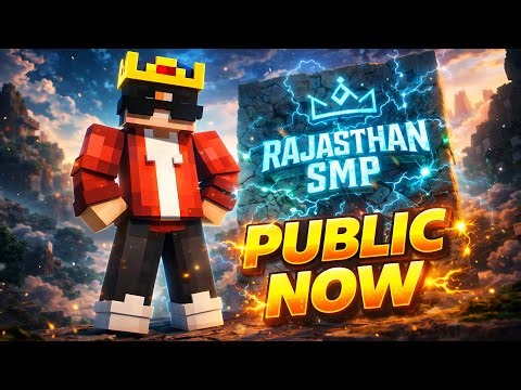 PUBLIC NOW! 😱 Rajasthan SMP Season 2 Launch | Token SMP