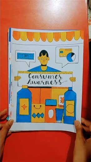 SST Project file on consumer awareness class 10 #dreamers_hut #project #art #diyideas