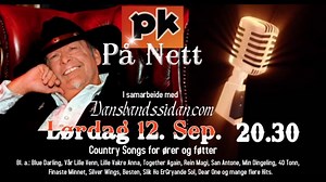 Ikväll 20.30 välkomnas PK (Från Pk & Dansefolket) 🎶🤠🇳🇴 Han kommer köra ”Live” på Dansbandssidan/Facebook cirka 90 minuter och alla är varmt välkomna att följa med på detta 👍 | Dansbandssidan.com