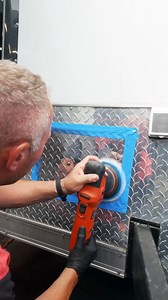 Blue Premium Metal Polish can restore your ugly metal! Used by hundreds of Fire Departments and trucking companies all over the United States to keep their trucks looking spectacular! Aluminum, Stainless, Chrome, Silver, Gold, Copper, Brass, Titanium Made in the USA 🇺🇸. Premium professional detailing products when only the best will do #trucks #truck #trucker #ford #chevy | Dura-Coating Technology Inc