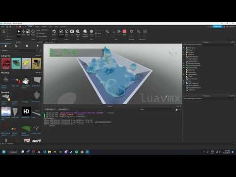Roblox Terrain water physics