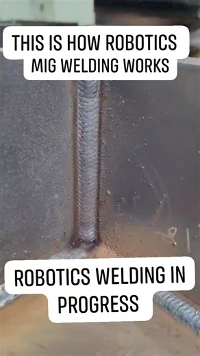 19K views · 1K reactions | Mig Robotics Welding Proccess #beginner #weld #weldernation #welderproblems #welders #migweldingWelding #robot #construction #short #shortvideo #fbreels #reels #reelsvideo #viralreels #fabricator #poland #followforemore #viral #viralvideos #OFW #fbreels #hardwork #Wonderful #AmaZing #robotics #amazingvideo #metalwork #fypシ゚ #fypシ゚viralシ | Jezreel Catalan | Facebook