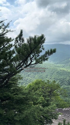 Looking Glass Rock Trailhead, NC #Hiking#mountains#nature#naturelover#northcarolina#shorts#travel