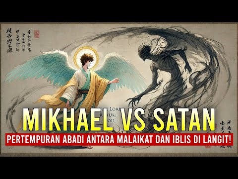 Mikhael vs Satan: Pertempuran Abadi Antara Malaikat dan Iblis di Langit!