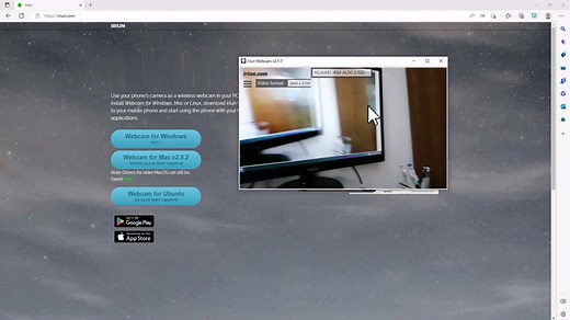将您手机的相机用作电脑的摄像头（PC或Mac）免费可靠 Iriun Webcam