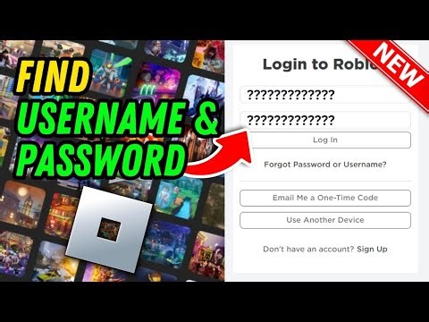 How to find your username and password on Roblox (2026)