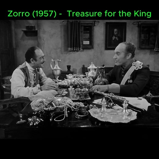 7.4K views · 354 reactions | Zorro (1957) - Season 2 Episode 28 - Treasure for the King 2 | Jackson Speed ヲ メ | Facebook