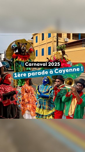 🤩 Le carnaval 2025 est lancé en Guyane ! Hier, dimanche 12 janvier, 9 groupes ont déambulé dans les rues de Cayenne 💃🦸‍♂️ Retour sur l’ambiance ✨🥁 🎥 Journaliste et montage : Céline LATCHIMY-IRISSIN | Guyane la 1ère