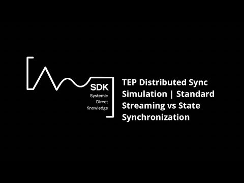 TEP Distributed Sync Simulation | Standard Streaming vs State Synchronization
