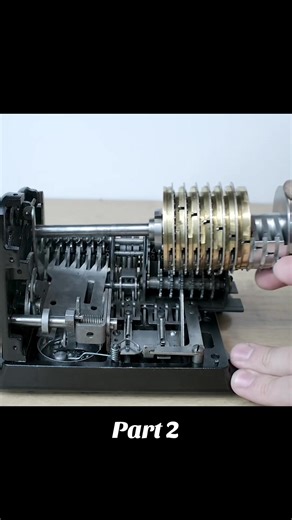 Part 2: RESTORATION of a very old rusty German ARITHMOMETER