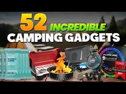 52 Incredible Amazon Camping Gear & Gadgets You’ll Use Every Time! 🏕️