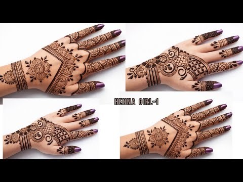 Very Simple & Easy backhand Mhendi design ❤️ ramzan & Eid special mehndi designs
