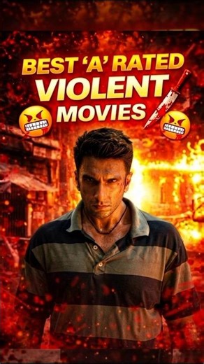 Top 10 Best 'A' Rated Violent Movies Of All Time 🔥🤯 #dhurandhar2 #shorts #trendingshorts #ytshorts