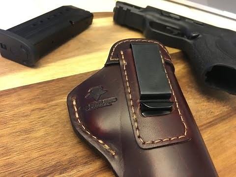 Relentless Tactical Leather IWB Holster For M&P Compact