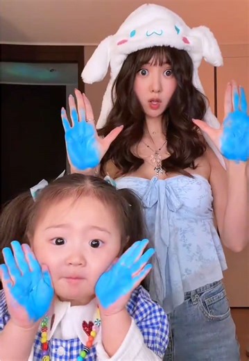 de qué color es yoonit??🦋#colormixing #colormix #bluecolormix #blue #babycolormix