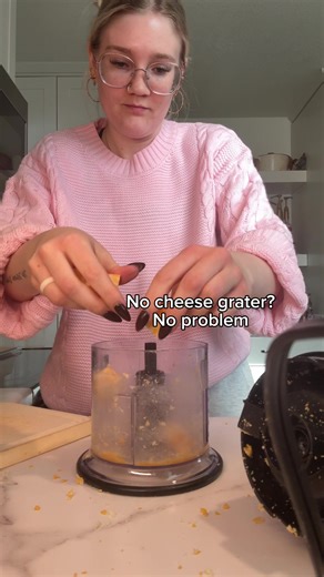 Cheese Grater Hack for Perfect Mac and Cheese
