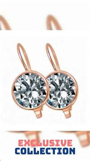 Zirconite Cubic Zirconia Wire Bezel Lever back earrings. 501E3870