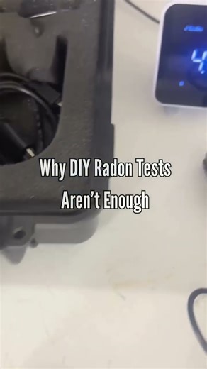 DIY radon tests can be a helpful start but they don’t always give you the full picture