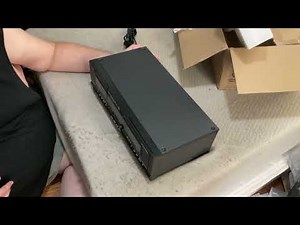 Pyle PT649D Dual Cassette Deck Unboxing