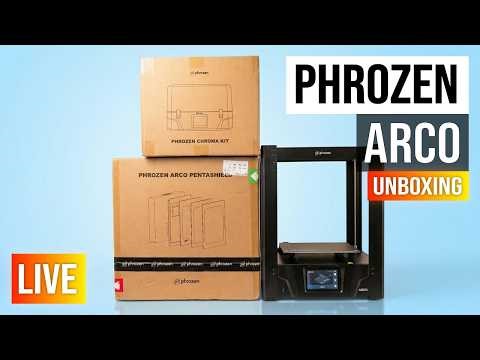 Phrozen Arco Unboxing [LIVE]